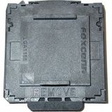 Wozlo Intel Lga 1155 Pin Anakart Işlemci Kapağı - 10 Adet - Siyah