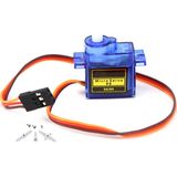 Wozlo SG90 9g Servo Motor Mini Mikro Arduino Raspberry Pıc Rc Uçak Helikopter Uyum - 1 Adet - Mavi