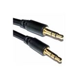 WOZLO Tüm Modeller Için 3.5mm Ipli Stereo Aux Kablo - 1.5m Ses Kablosu