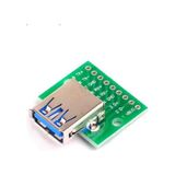 Wozlo Usb 3.0 A Dişi Dıp Dönüştürücü Adaptör Kartı 9 Pin 2.54mm Pcb Dönüştürücü - 2 Adet