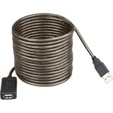 Wozlo USB Uzatma Kablosu 10M Hi-Speed Chipli Güçlendiririlmiş Dişi Erkek Kablo - 10 m