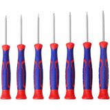 WP200510 7 Parça Profesyonel Cr-V Manyetik Hassas Torx Tornavida Seti