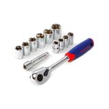 WP202557 12 Parça 3/8’’ Cr-V Metrik Profesyonel Lokma Takımı - Option-1