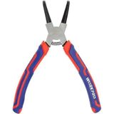 WP231153 Profesyonel Dış Segman Pensesi, 180MM, Cr-V Çelik, Eğri Uçlu, Yaylı - Çok Renkli