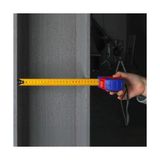 WP261040 3MX16MM Naylon Kaplama Sarı Çift Taraflı Manyetik Çelik Şerit Metre - standart