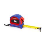 WP261044 8MX25MM Naylon Kaplama Sarı Çift Taraflı Manyetik Çelik Şerit Metre - Option-1