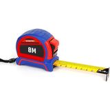 WP261044 8MX25MM Naylon Kaplama Sarı Çift Taraflı Manyetik Çelik Şerit Metre