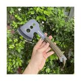 WP383002 250MM Çok Fonksiyonlu Kamp Baltası + Magnezyum Ateşleyici - Option-1 - Adaçayı Yeşili