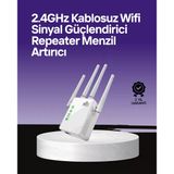 Wps Destekli 2.4Ghz + 5Ghz Wifi Sinyal Güçlendirici Mir13240426