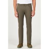 Wrangler Arizona Straight Fit Düz Kesim Normal Bel Düz Paça Esnek Haki Erkek Pantolon W211842801 Haki