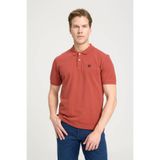 WRANGLER Basic Kiremit Erkek Polo Yaka T-shirt W7D5K4XX2T222