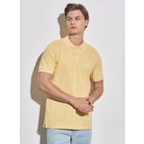 Wrangler Bej Erkek Polo T-Shirt W7D5K4XX2TUQ Kısa Kollu Polo T-shir