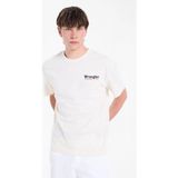Wrangler Bej Erkek Relaxed T-Shirt W2610027614 Bej T-Shirt