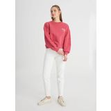 Wrangler Bisiklet Yaka Gül Kurusu Kadın Sweatshırt W241614810-Bisiklet Yaka Sweatshirt