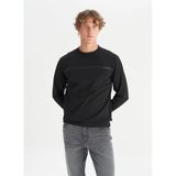 Wrangler Bisiklet Yaka Siyah Erkek Sweatshırt W2520534001 Siyah Sweatshirt