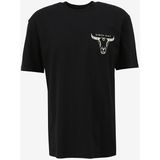 Wrangler Bisiklet Yaka Siyah Erkek T-Shirt W241299001 Loose Fit T-Shirt - M
