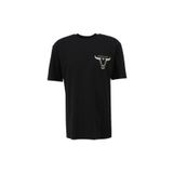 Wrangler Bisiklet Yaka Siyah Erkek T-Shirt W241299001 Loose Fit T-shirt, XS, 5003142791