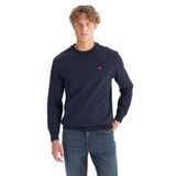 WRANGLER Bisiklet Yaka Sweatshirt, 2XL, 5003317629, Lacivert, erkek