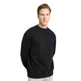 Wrangler Bisiklet Yaka Sweatshirt Erkek Sweatshirt, Siyah, S