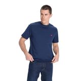 WRANGLER Bisiklet Yaka T-shirt, 2XL, 5003142865, Lacivert, Erkek