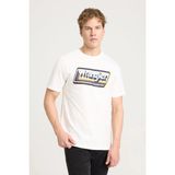 Wrangler Bisiklet Yaka T-Shirt Beyaz Erkek Kısa Kol T-Shirt - 2XL