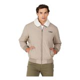 WRANGLER Bomber Ceket, 2XL, 5003073678, Bej, Erkek