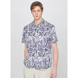 Wrangler Çok Renkli Erkek Relaxed Geometrik Desen Gömlek W2610065900 Çok Renkli Gömlek