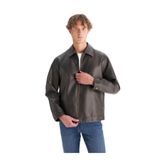 WRANGLER Deri Ceket, XL, 5003317608, Koyu Kahve, Erkek