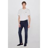WRANGLER Erkek Arizona Mavi Straight Fit Normal Bel Düz Paça Esnek Jean Pantolon - 40 / 32