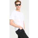 Wrangler Erkek Basic Logo Regular Fit Bisiklet Yaka Pamuklu Tişört - W241575