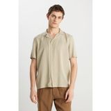 Wrangler Erkek Gömlek W2510722614 - XL - Bej