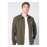 Wrangler Erkek Gömlek, Yeşil, S, Corduroy Shirt