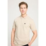 Wrangler Erkek Kısa Kollu Polo Yaka T-Shirt - W7D5K4XX2TUQ - Bej