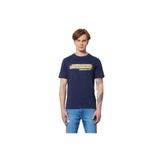 Wrangler Erkek Lacivert Bisiklet Yaka Tişört, S, W231257422