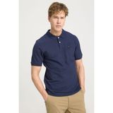 Wrangler Erkek Regular Fit Polo Lacivert Erkek Kısa Kol T-Shirt - M