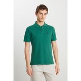 WRANGLER Erkek Regular Fit Polo T-shirt Green