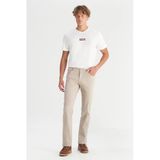Wrangler Erkek Slim Fit Dokuma Dar Paça Jean Pantolon W12s004614