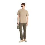 Wrangler Erkek T-Shirt 5003273071, Bej, S