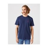 Wrangler Erkek T-Shirt, Lacivert, XS, W7NM203877W72