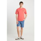 Wrangler Erkek T-Shirt W7NM203877, Turuncu, XL