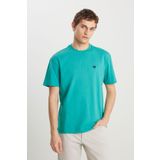 Wrangler Erkek T-Shirt W7NM203877, Yeşil, 2XL