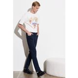 Wrangler Erkek Texas Slim Fit Dar Kesim Normal Bel Esnek Pantolon 673W12S004 Lacivert 36/34
