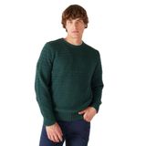 Wrangler Erkek Yeşil Yuvarlak Yaka Kazak, 2XL, W232580300