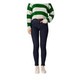 Wrangler High Rise Skinny Jean Pantolon Kadın Jean Pantolon, Mavi, 33/32