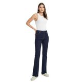 Wrangler Kadın Flare Denim Kadın Jean Pantolon Koyu Lacivert 28/32