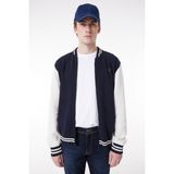 Wrangler Kadın Lacivert Dik Yaka Regular Fit Normal Kesim Bomber Ceket Günlük Stil