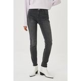 WRANGLER Kadın Skinny Fit Normal Bel Denim Esnek Jean Kot Pantolon - Gri - 31 / 32