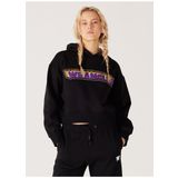 Wrangler Kapüşon Yaka Siyah Kadın Sweatshırt W232302001-Siyah