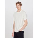 Wrangler Kırık Beyaz Erkek Regular Fit T-Shirt W2610159102 Kırık Beyaz T-Shirt - XL