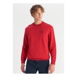 WRANGLER Kırmızı Erkek Regular Fit Sweatshirt TW2520255A47 Kırmızı Sweatshirt